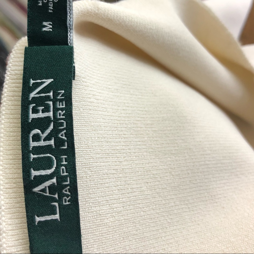 LRL Lauren Ralph Lauren Sleeveless Top Size M NWT - Picture 4 of 7